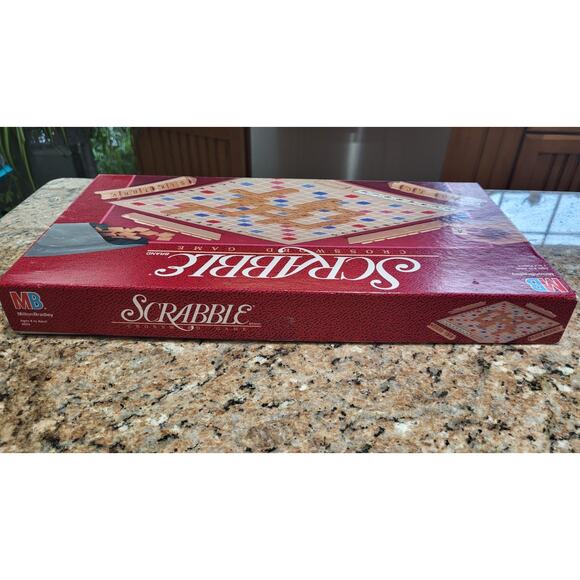 Vintage Milton Bradley Scrabble Crossword Game - 1989 - Picture 8 of 16
